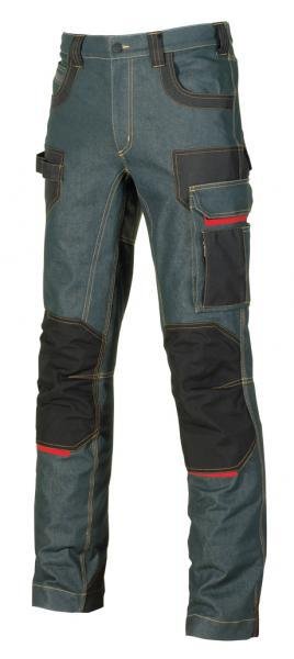 U-Power kalhoty pas PLATINUM BUTTON EXCITING, rust jeans