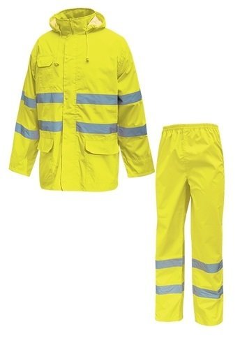 U-Power reflexní oděv do deště COVER, yellow fluo