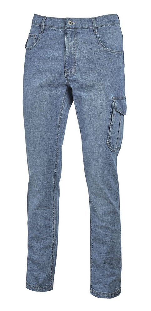 U-Power kalhoty pas JAM, light jeans