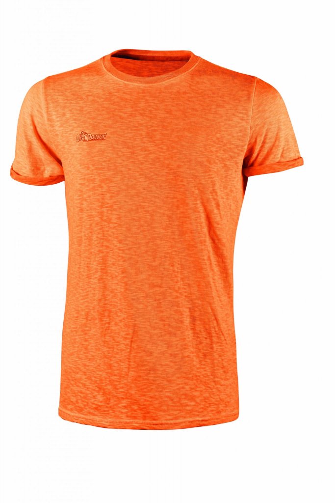 U-Power triko krátký rukáv FLUO, orange
