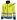 U-Power fleece mikina HOT yellow fluo