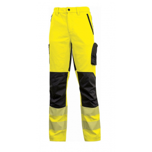  U-Power reflexní kalhoty do pasu ROY, yellow fluo