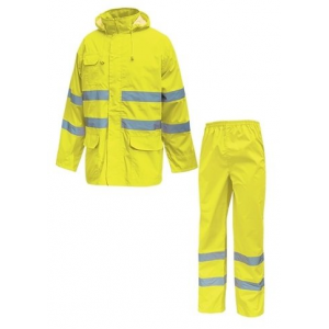 U-Power reflexní oděv do deště COVER, yellow fluo