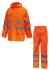U-Power reflexní oděv do deště COVER, orange fluo